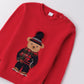 Maglione Orso Sciarpa  4F221