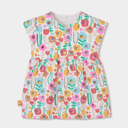Abito Bimba FIORI 143064 - Coccole e Ricami p.iva IT09642670583