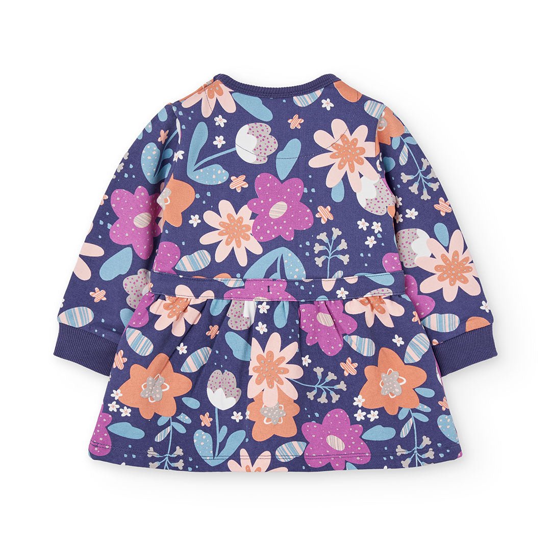 Abito Bimba Fiori 222095 - Coccole e Ricami p.iva IT09642670583