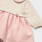 Abito corpetto maglia 2801 - Coccole e Ricami