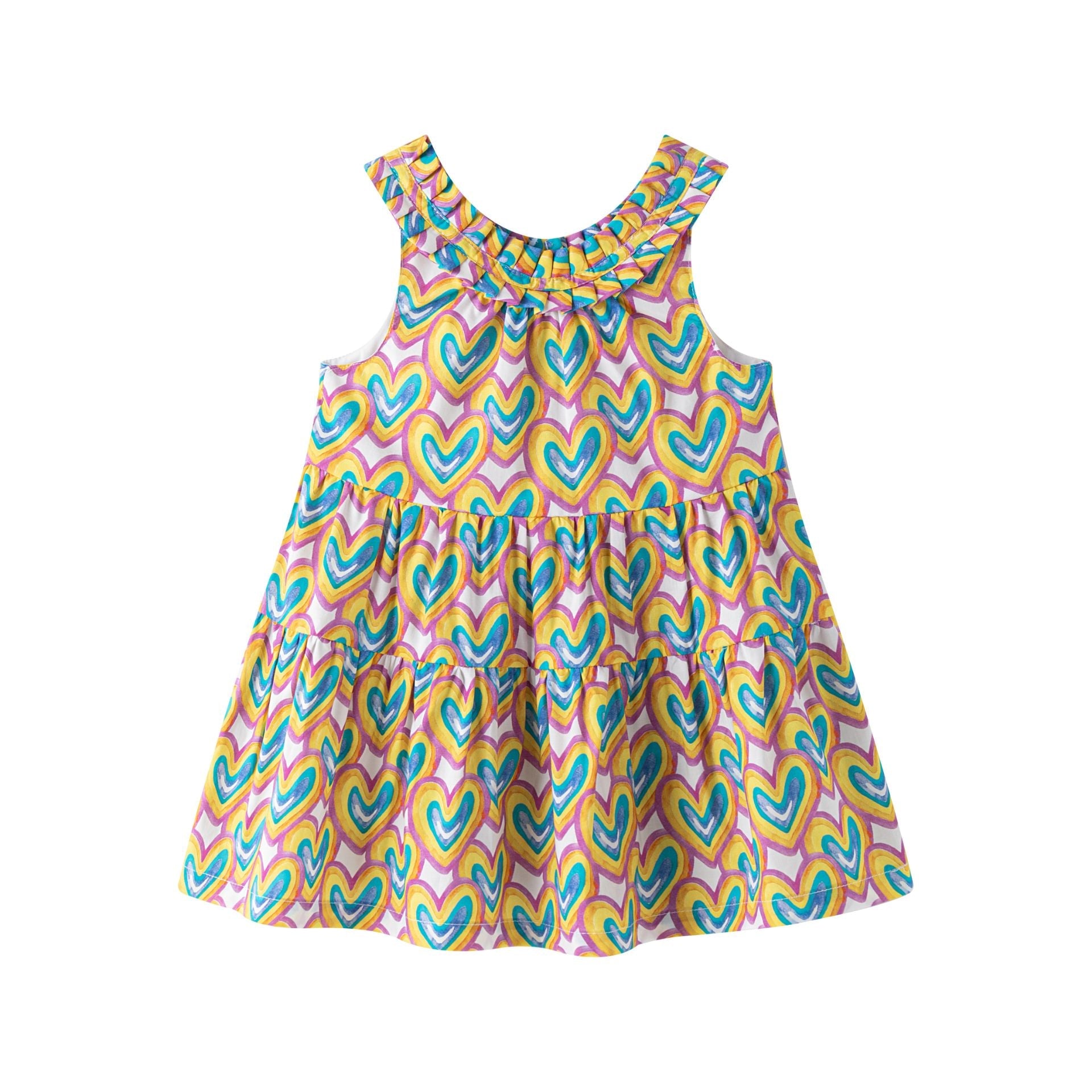Abito CUORI JGV95712 - Coccole e Ricami p.iva IT09642670583