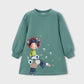Abito Felpa Bambina 4914 - Coccole e Ricami