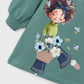 Abito Felpa Bambina 4914 - Coccole e Ricami
