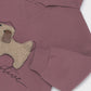 Abito Felpa Cappuccio 4916 - Coccole e Ricami p.iva IT09642670583