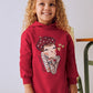 Abito Felpa Cappuccio 4928 - Coccole e Ricami p.iva IT09642670583