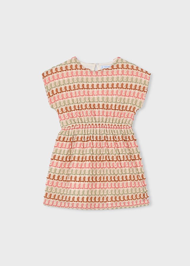Abito Maglia Bambina 3930 - Coccole e Ricami p.iva IT09642670583