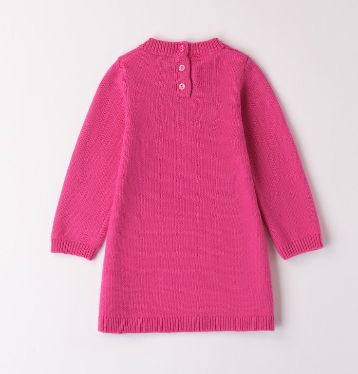 Abito Maglia Cuore 4A574 - Coccole e Ricami p.iva IT09642670583