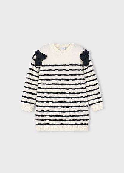 Abito Maglia Righe 4916 - Coccole e Ricami p.iva IT09642670583