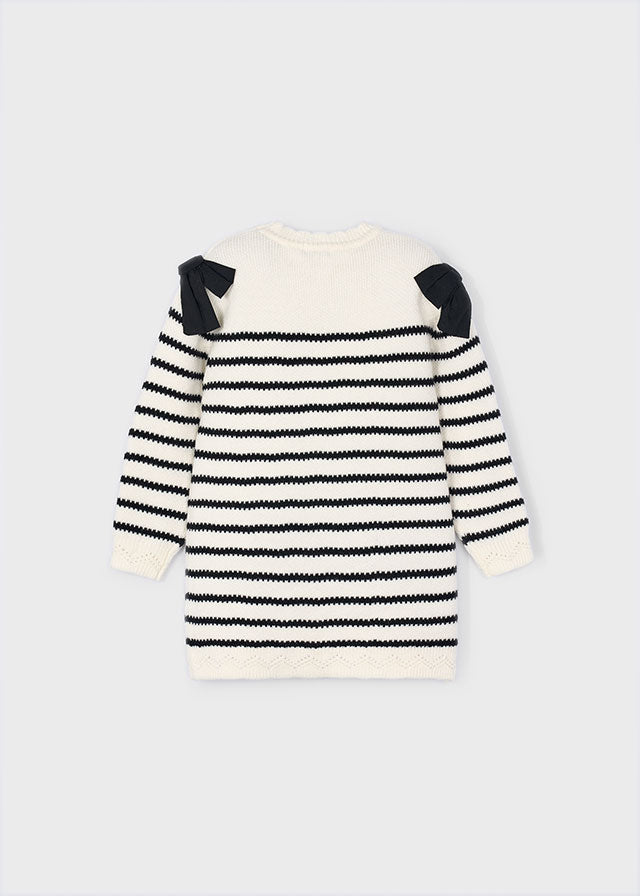 Abito Maglia Righe 4916 - Coccole e Ricami p.iva IT09642670583