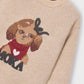 Abito Maglia Sciarpa 4919 - Coccole e Ricami p.iva IT09642670583