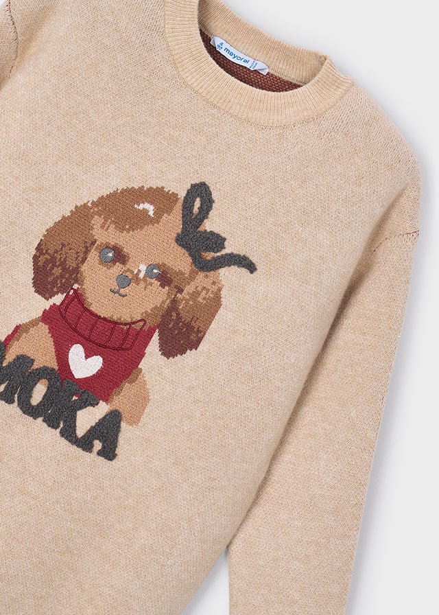 Abito Maglia Sciarpa 4919 - Coccole e Ricami p.iva IT09642670583