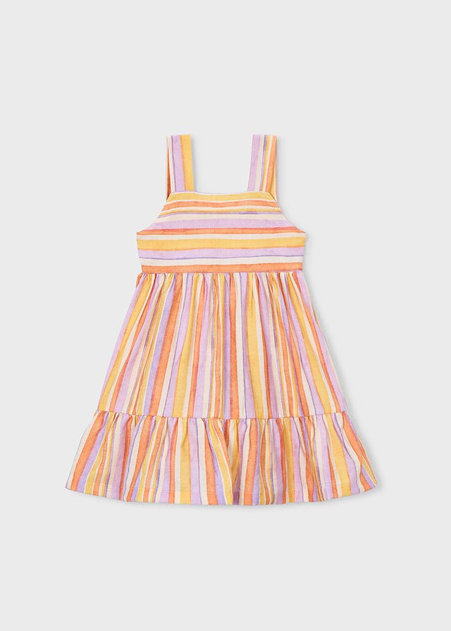 Abito Righine Bambina 3936 - Coccole e Ricami p.iva IT09642670583
