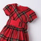Abito Scozzese 4A578 - Coccole e Ricami p.iva IT09642670583