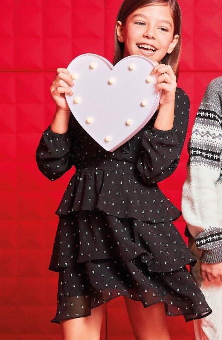 Abito teenager 4A996 - Coccole e Ricami p.iva IT09642670583