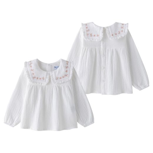 Camicia Bimba Ricamo BGI95530 - Coccole e Ricami p.iva IT09642670583