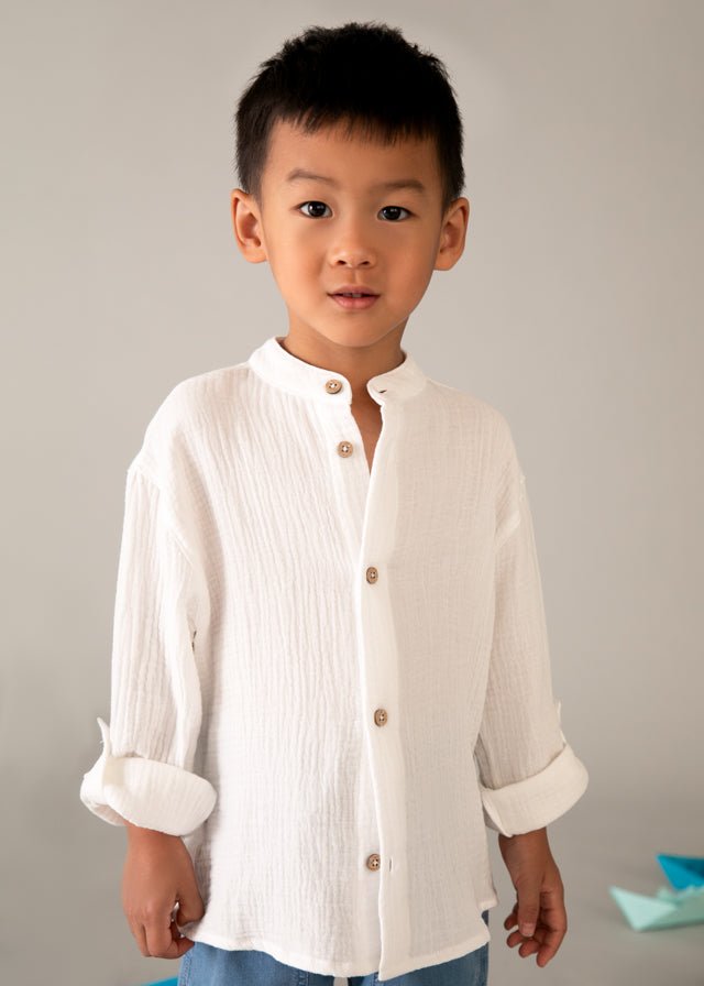 Camicia Coreana Bambino 3120 - Coccole e Ricami p.iva IT09642670583