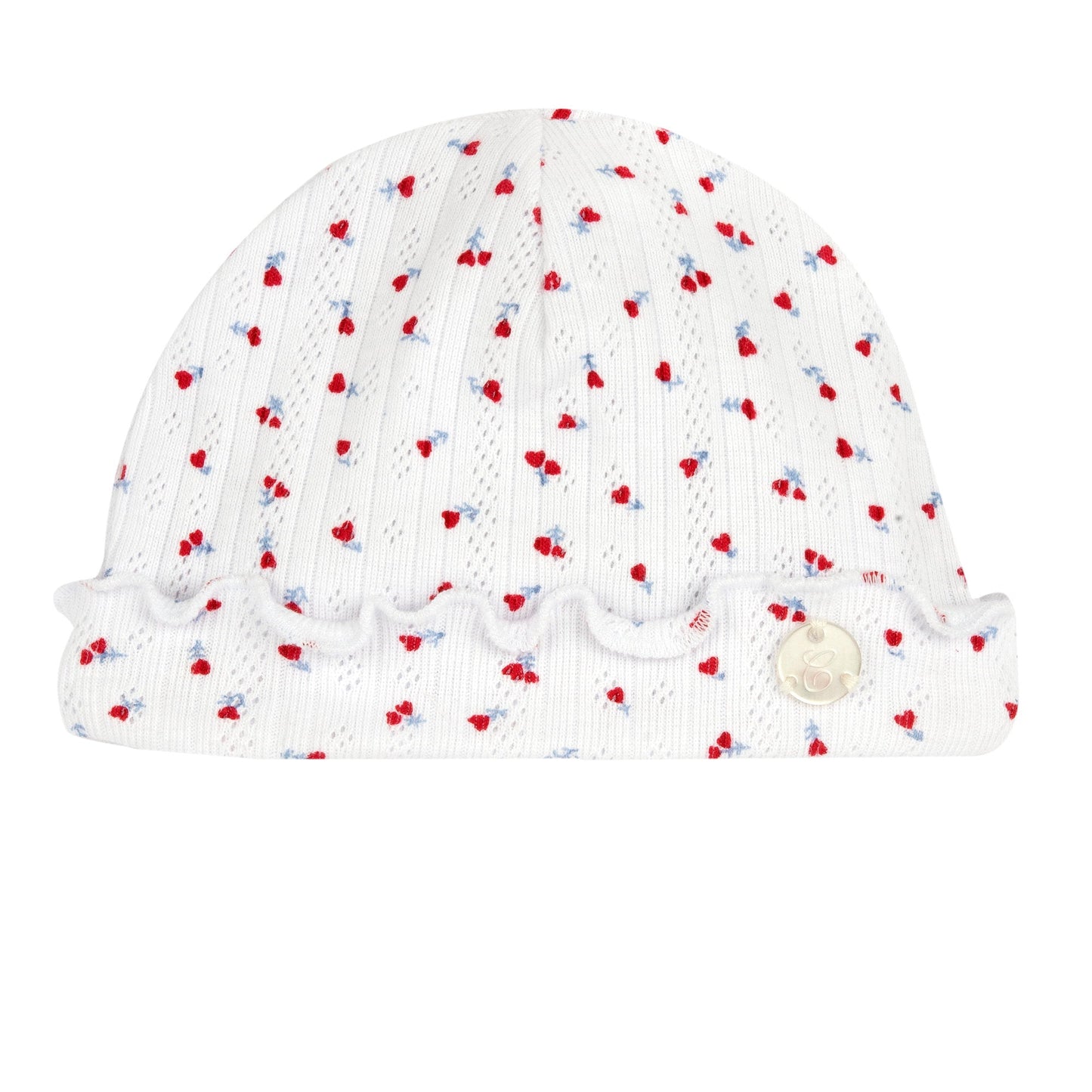 Cappello Neonata 101158 - Coccole e Ricami p.iva IT09642670583