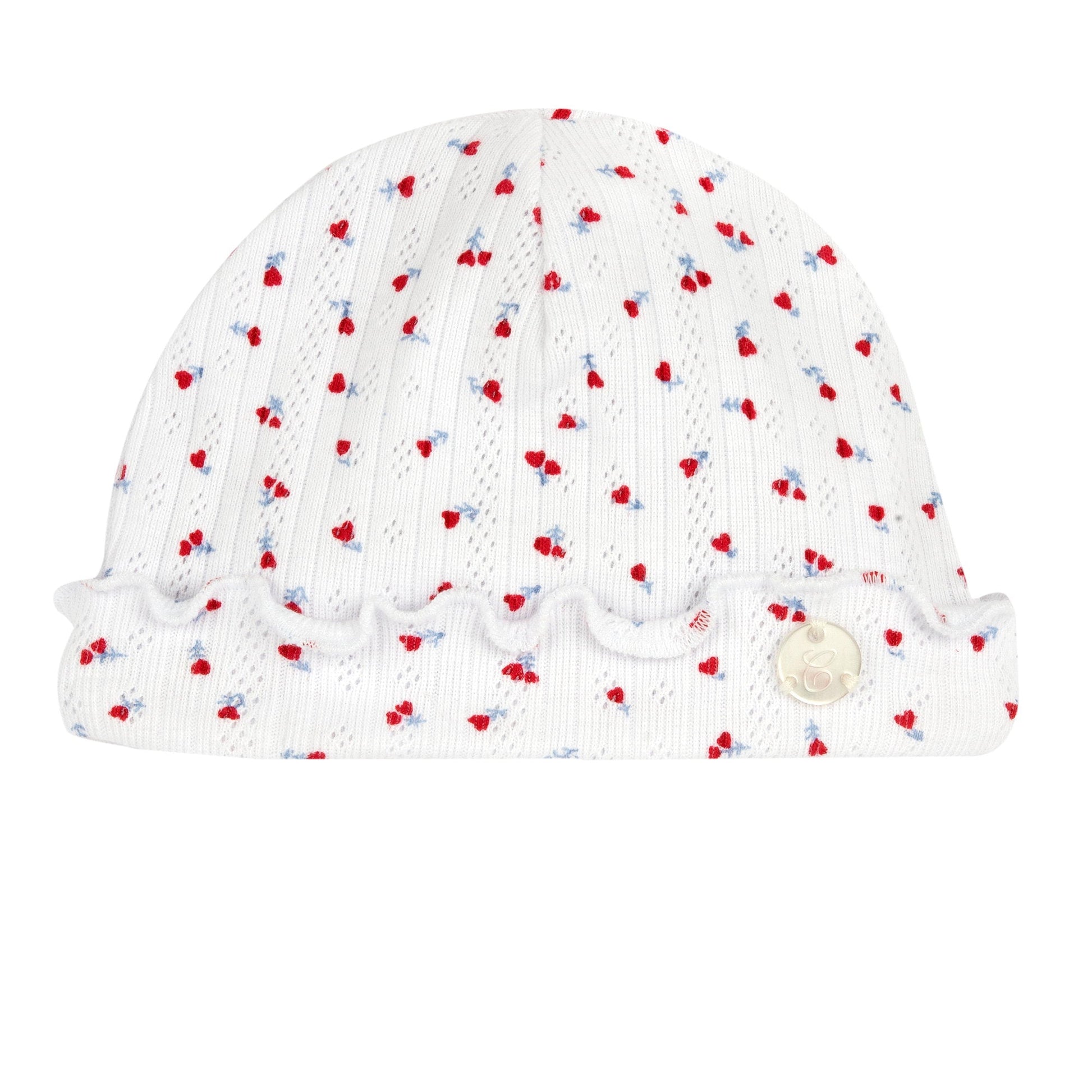 Cappello Neonata 101158 - Coccole e Ricami p.iva IT09642670583