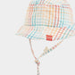 Cappello Popeline Quadri 253101 - Coccole e Ricami p.iva IT09642670583