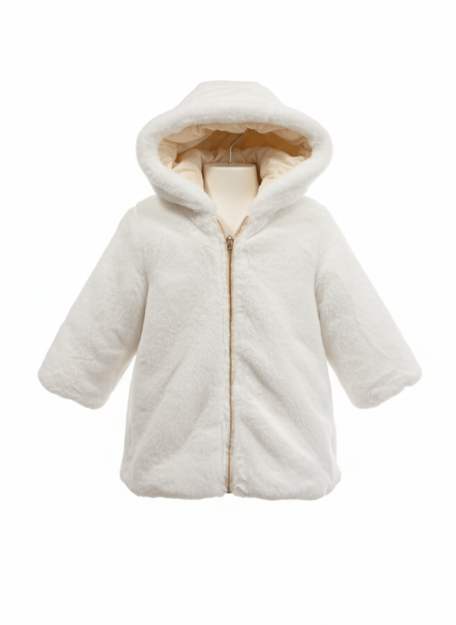 Cappottino Reversibile Bimba 100688 - Coccole e Ricami p.iva IT09642670583