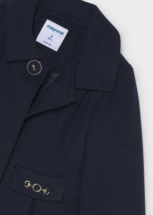 Cappotto Panno Elegante 4413 - Coccole e Ricami