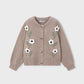 Cardigan FIORI 4323 - Coccole e Ricami