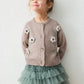 Cardigan FIORI 4323 - Coccole e Ricami