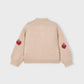 Cardigan Fragole 4309 - Coccole e Ricami p.iva IT09642670583