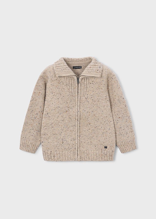 Cardigan Zip Maglia 4301 - Coccole e Ricami