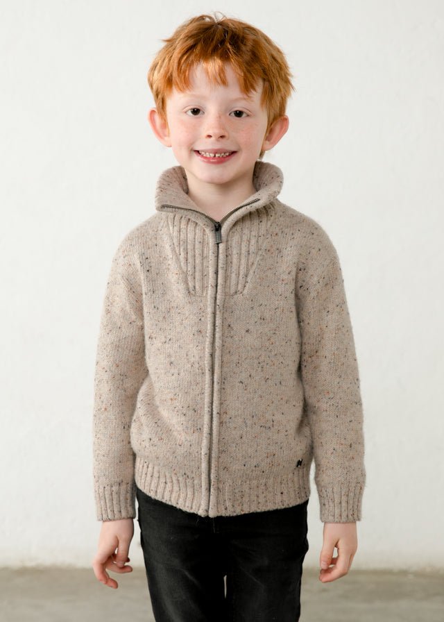 Cardigan Zip Maglia 4301 - Coccole e Ricami