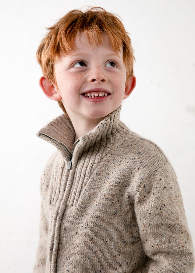 Cardigan Zip Maglia 4301 - Coccole e Ricami