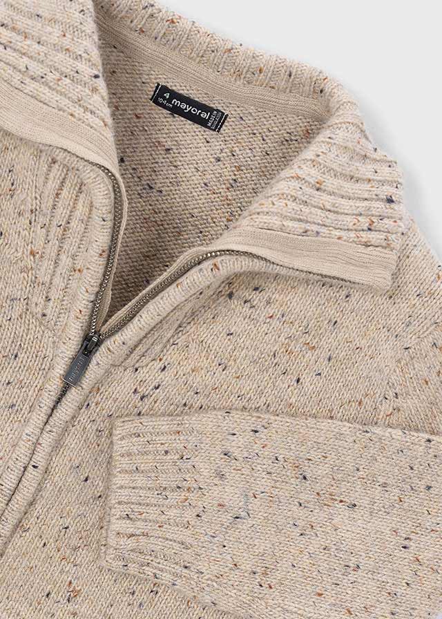 Cardigan Zip Maglia 4301 - Coccole e Ricami