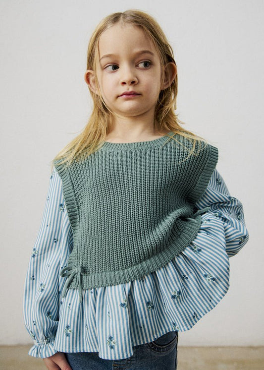 Casacca Gilet 4036 - Coccole e Ricami