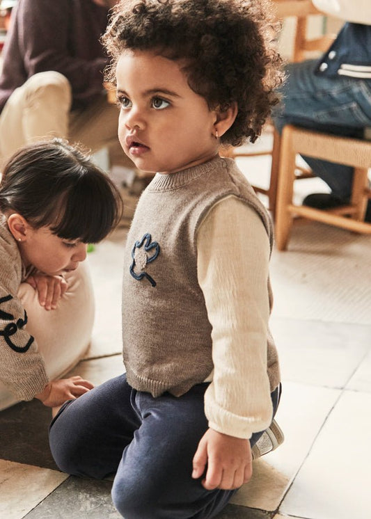 Completo 3 pezzi Gilet 2596 - Coccole e Ricami p.iva IT09642670583
