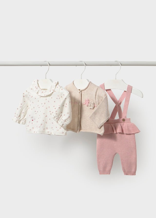 Completo 3 pezzi maglia 2516 - Coccole e Ricami p.iva IT09642670583