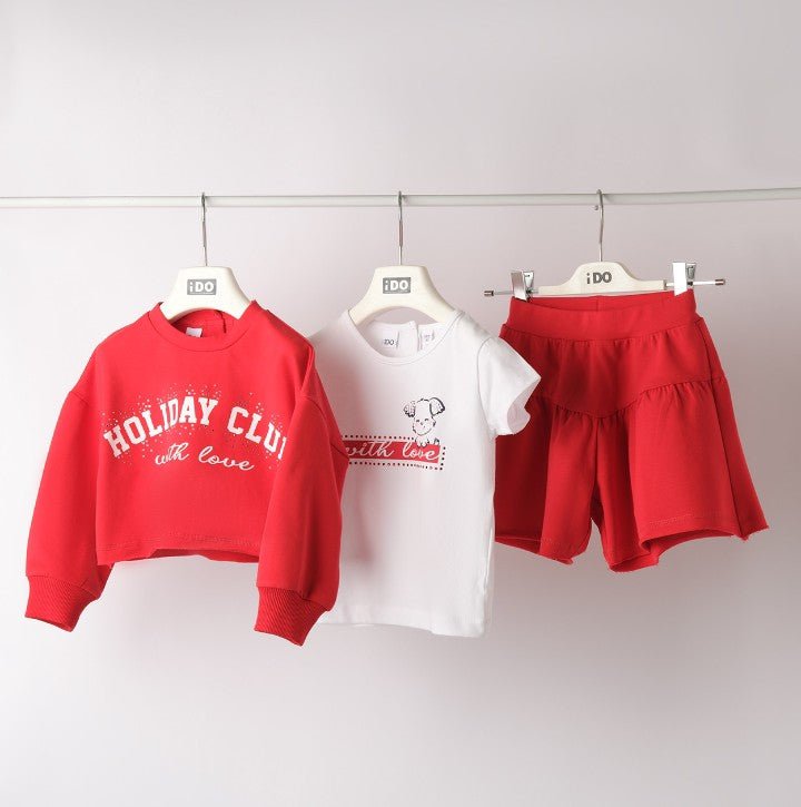 Completo 3Pezzi Bambina 4G308 - Coccole e Ricami p.iva IT09642670583