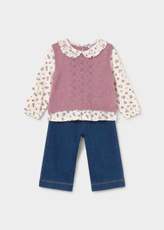 Completo Bimba Gilet 2536 - Coccole e Ricami p.iva IT09642670583