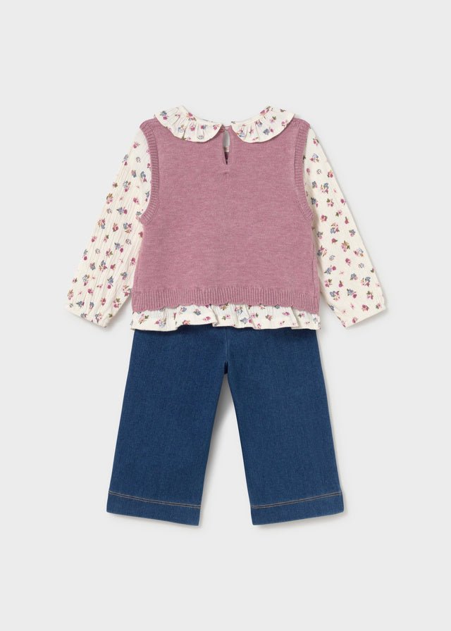 Completo Bimba Gilet 2536 - Coccole e Ricami p.iva IT09642670583