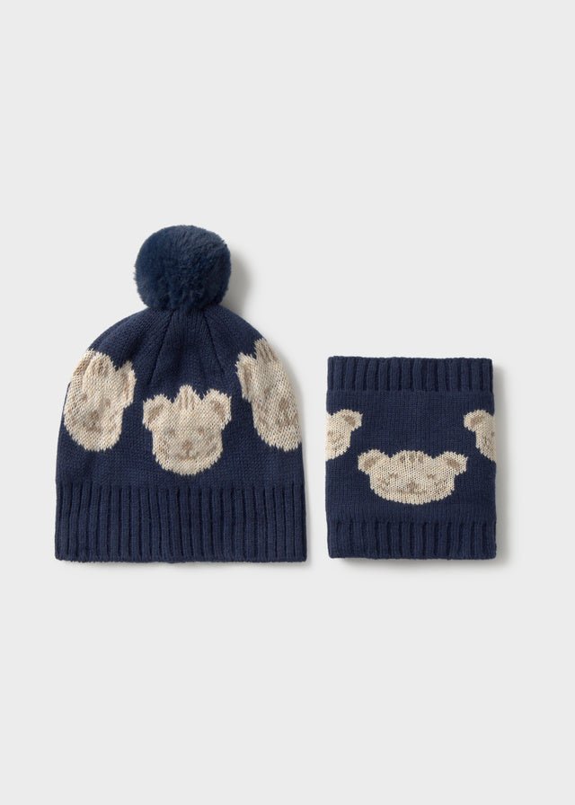 Completo cappello collo 10256 - Coccole e Ricami p.iva IT09642670583