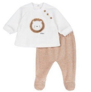 Completo Ciniglia Leone 100741 - Coccole e Ricami p.iva IT09642670583