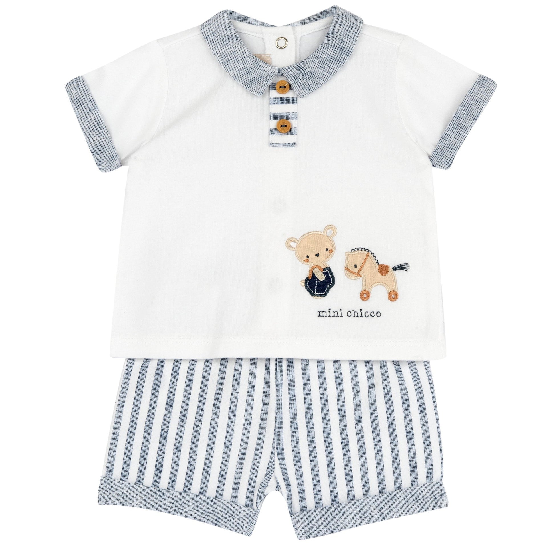 Completo Corto Cavallino 101138 - Coccole e Ricami p.iva IT09642670583