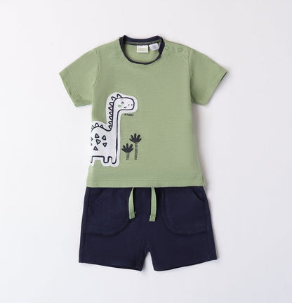 Completo corto Giraffa - Coccole e Ricami