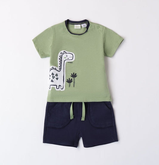 Completo corto Giraffa - Coccole e Ricami