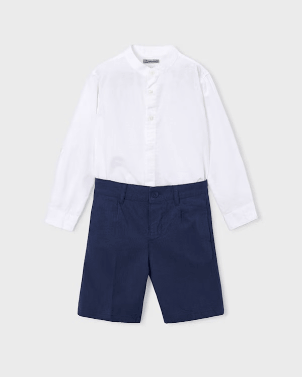 Completo Corto Lino 3216 - Coccole e Ricami p.iva IT09642670583