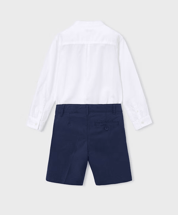 Completo Corto Lino 3216 - Coccole e Ricami p.iva IT09642670583