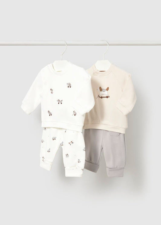 Completo felpa 2664 - Coccole e Ricami
