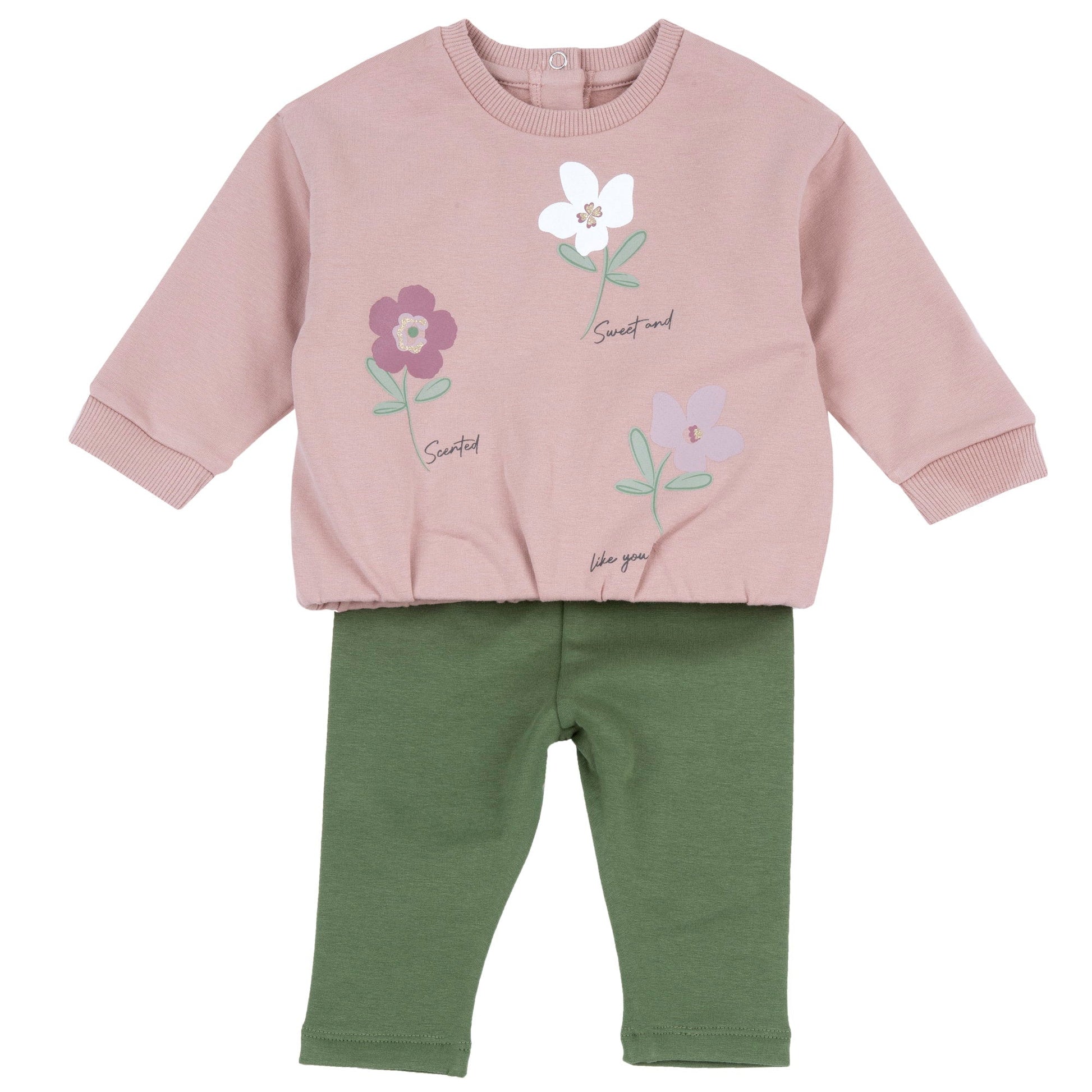 Completo Felpa Bimba 103176 - Coccole e Ricami