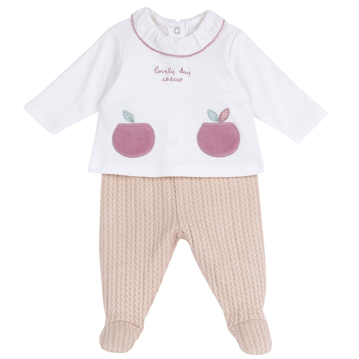 Completo ghettina 102370 - Coccole e Ricami