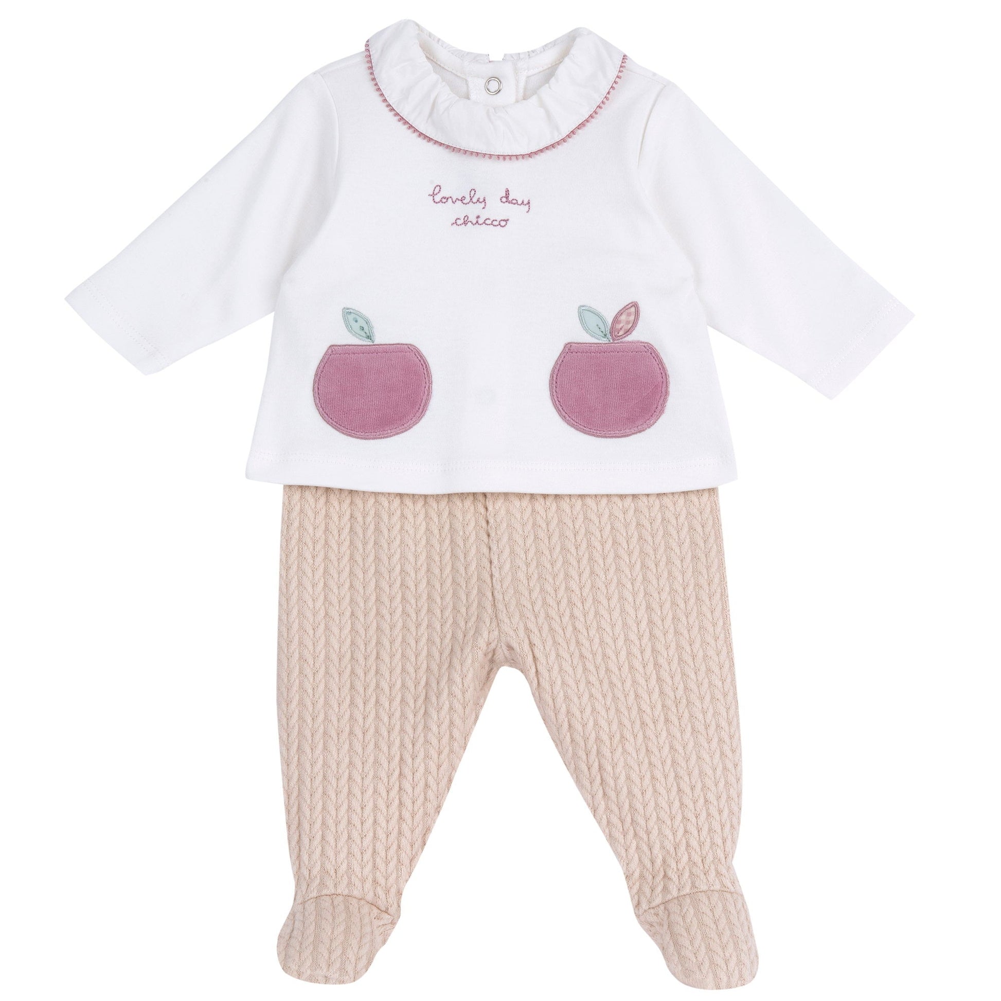 Completo ghettina 102370 - Coccole e Ricami