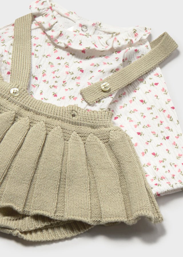 Completo gonna tricot 2804 - Coccole e Ricami